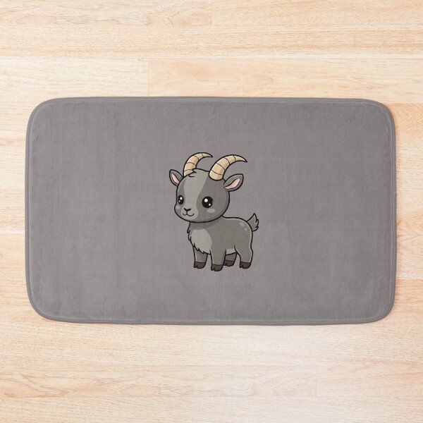 Item preview, Cute Baby Ibex Goat Cartoon With Big Eyes designed and sold by LightArt25.