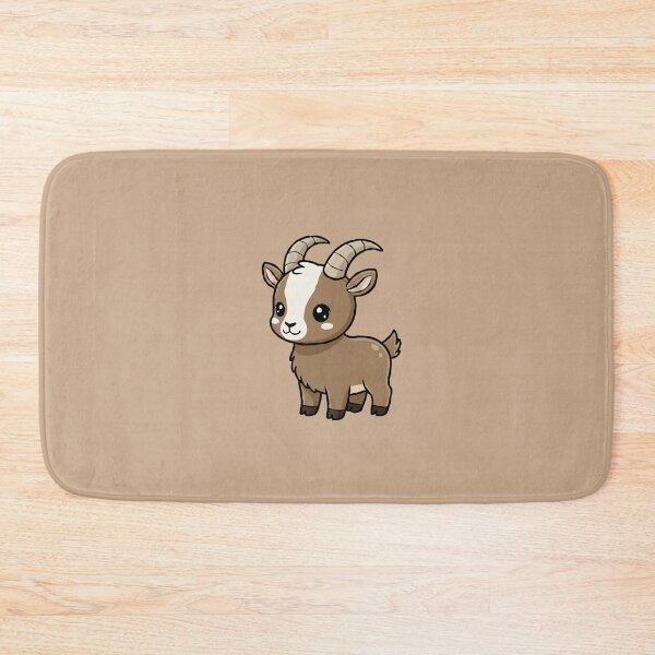 Item preview, Cute Baby Ibex Goat Cartoon With Big Eyes designed and sold by LightArt25.