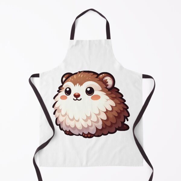 Item preview, Cute Fluffy Lemming Sticker – Adorable Kawaii Woodland Animal Art designed and sold by LunaPixelStudio.