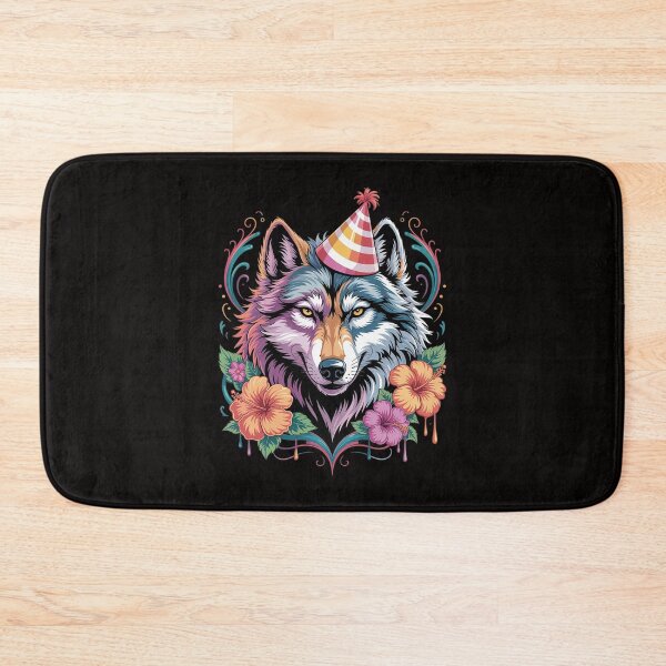 Item preview, Cute Wolf Party Birthday Themed Festive Wolves Lover Themed designed and sold by margaridroso.