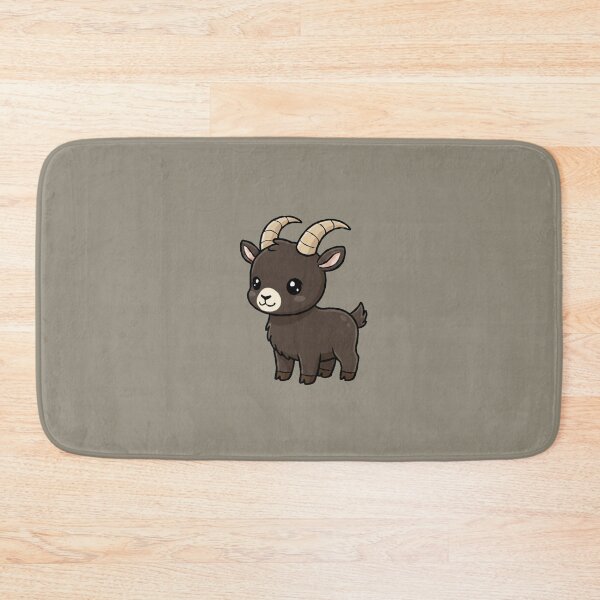 Item preview, Cute Baby Ibex Goat Cartoon With Big Eyes designed and sold by LightArt25.