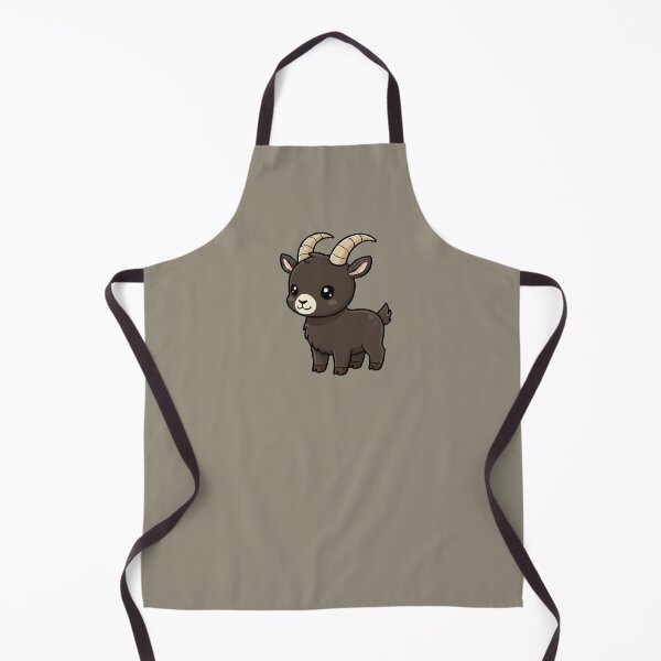 Item preview, Cute Baby Ibex Goat Cartoon With Big Eyes designed and sold by LightArt25.