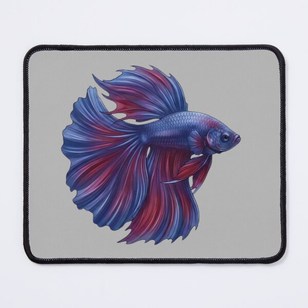 Item preview, Majestic Betta Fish Art – Vibrant Siamese Fighting Fish Illustration designed and sold by SimplyJasper.