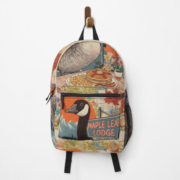 Item preview, Canadian goose and maple breakfast at an autumn lodge designed and sold by CoffeeinBloom.