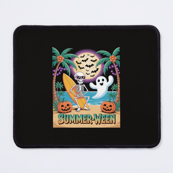 Item preview, Beach Party Halloween Vibes Summerween Skeleton Ghost designed and sold by margaridroso.