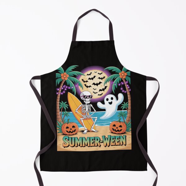 Item preview, Beach Party Halloween Vibes Summerween Skeleton Ghost designed and sold by margaridroso.