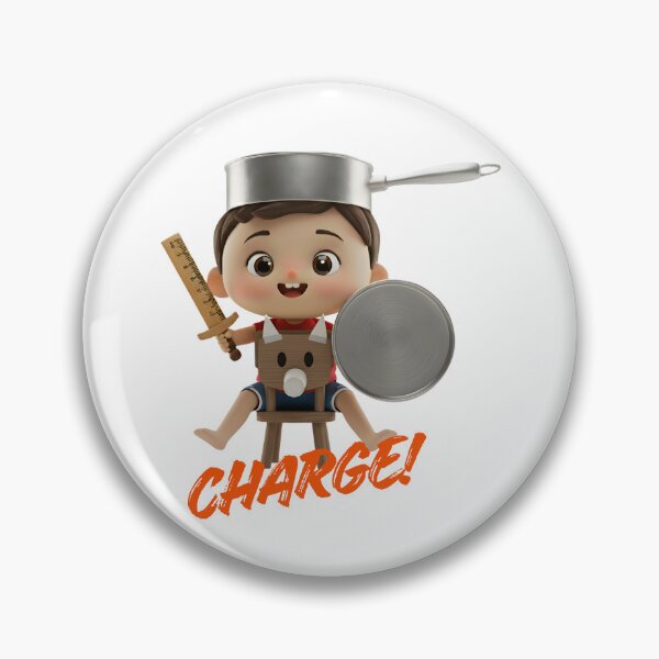 Item preview, Brave Little boy on imaginary adventure designed and sold by HumTumMe.