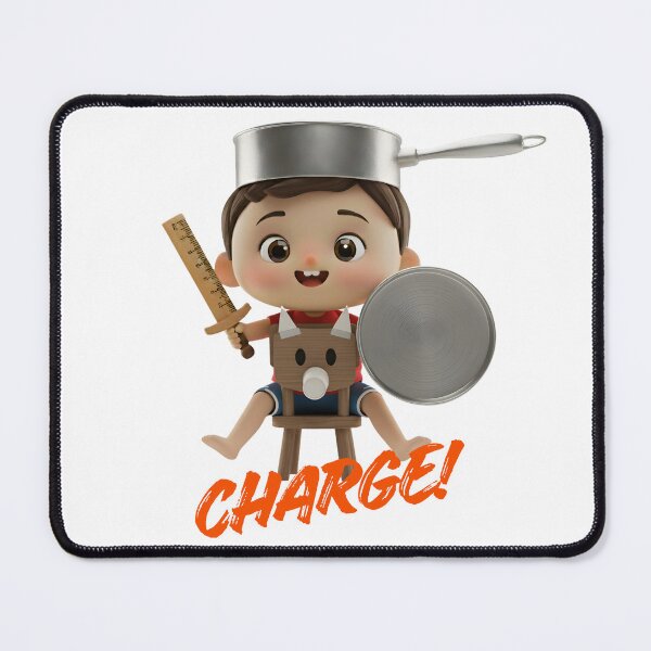 Item preview, Brave Little boy on imaginary adventure designed and sold by HumTumMe.