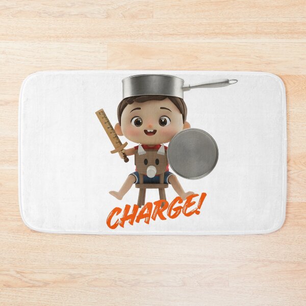 Item preview, Brave Little boy on imaginary adventure designed and sold by HumTumMe.