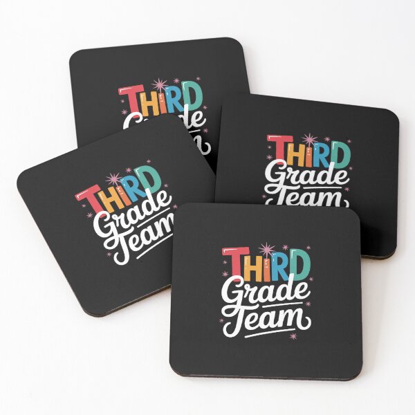 Item preview, Team Third Grade 3rd Grade Teacher Squad Back To School  designed and sold by lilLilaBatArt.