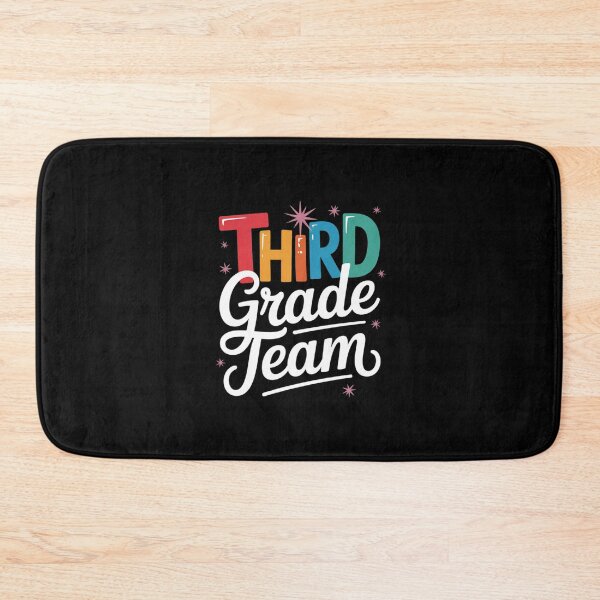 Item preview, Team Third Grade 3rd Grade Teacher Squad Back To School  designed and sold by lilLilaBatArt.