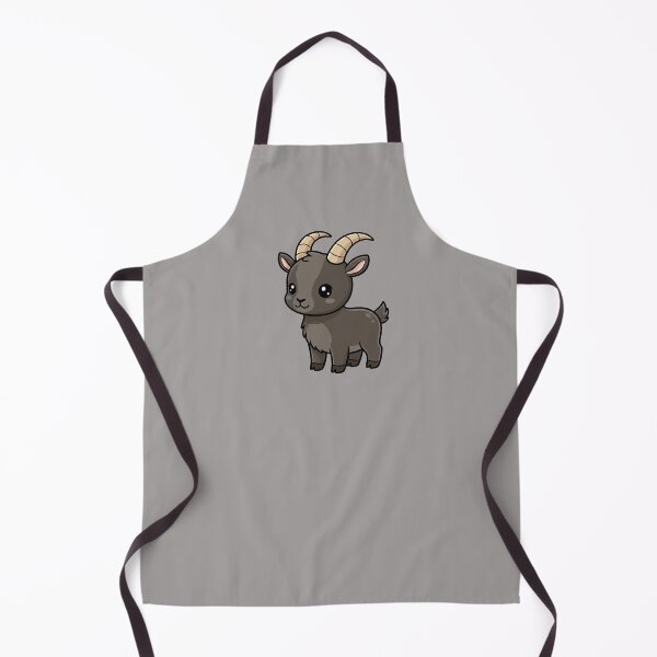 Item preview, Cute Baby Ibex Goat Cartoon With Big Eyes designed and sold by LightArt25.