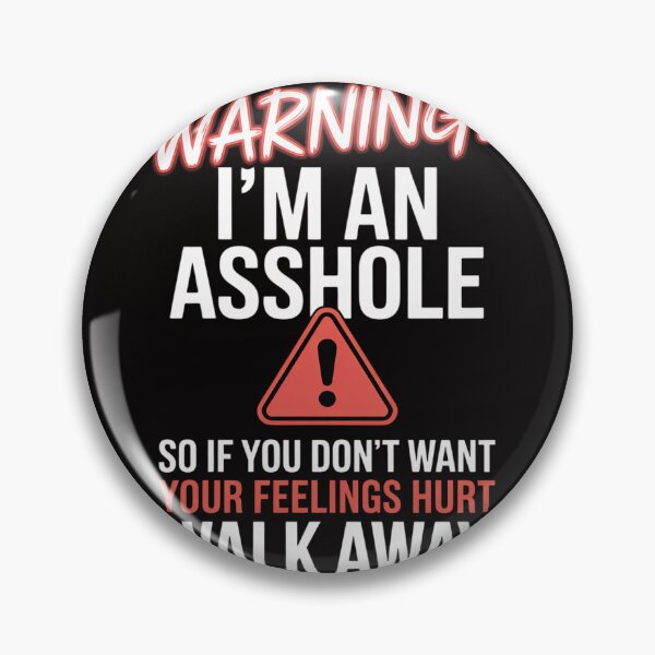 Item preview, Anti Social Warning I'm An Asshole designed and sold by margaridroso.