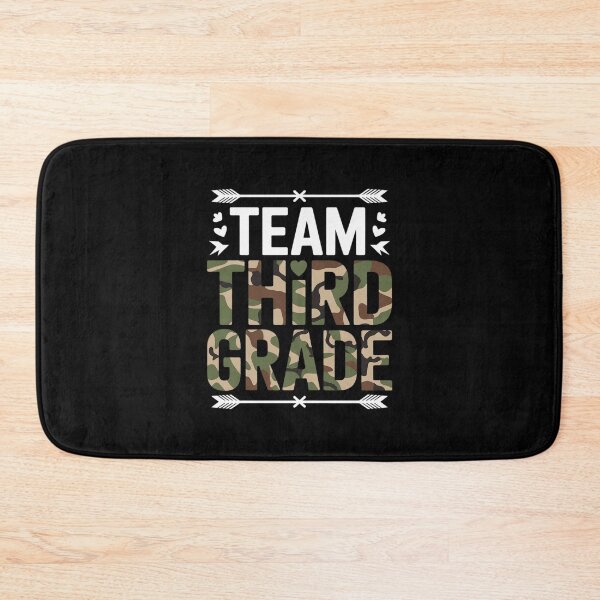 Item preview, Team Third Grade Back To School 1st Day Camo Teachers  designed and sold by lilLilaBatArt.