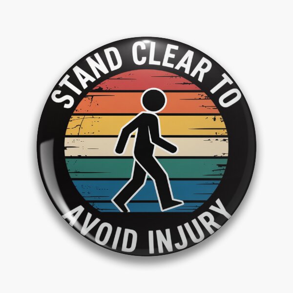 Item preview, Virtual Reality VR Stay Clear To Avoid Injury designed and sold by margaridroso.