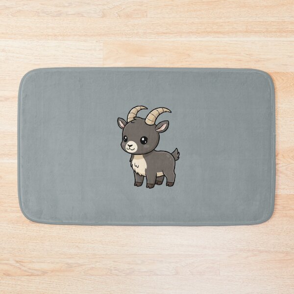 Item preview, Cute Baby Ibex Goat Cartoon With Big Eyes designed and sold by LightArt25.