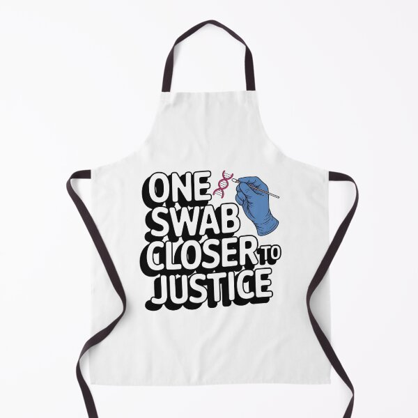 Item preview, One Swab Closer to Justice | Forensic Nurse Pride & Medical Justice designed and sold by CuteDesignables.