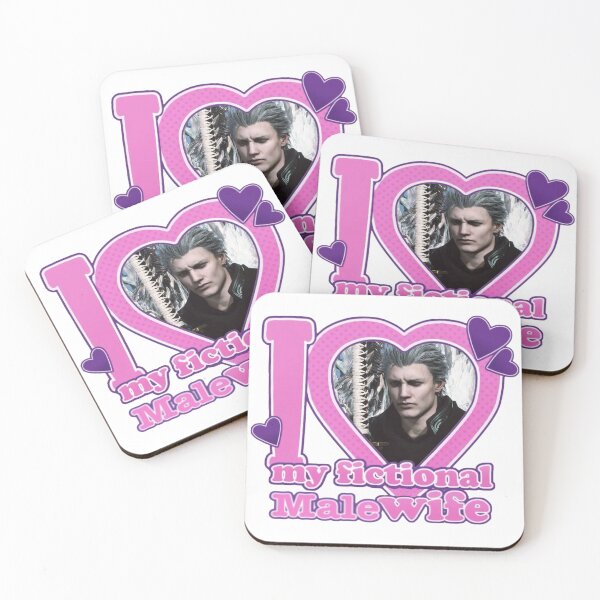 Item preview, I Love My Fictional Male Wife Vergil designed and sold by VenStrange.