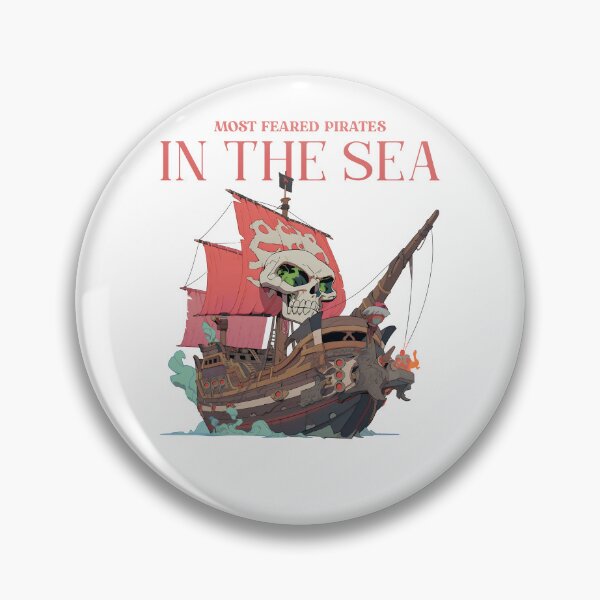 Item preview, Pirates in the sea designed and sold by a2zbuyshop.
