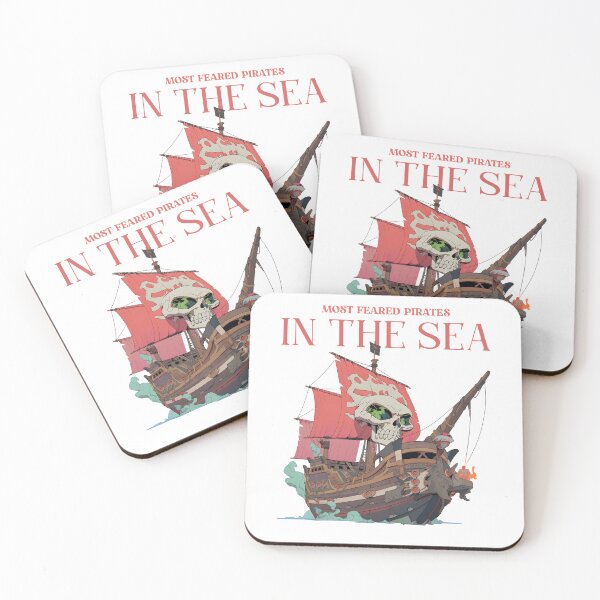 Item preview, Pirates in the sea designed and sold by a2zbuyshop.