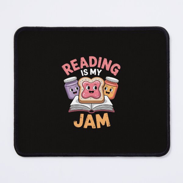 Item preview, Reading My Jam Read Reading Book Librarian designed and sold by margaridroso.