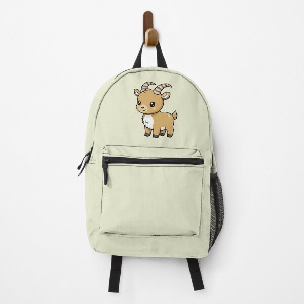 Item preview, Cute Baby Ibex Goat Cartoon With Big Eyes designed and sold by LightArt25.