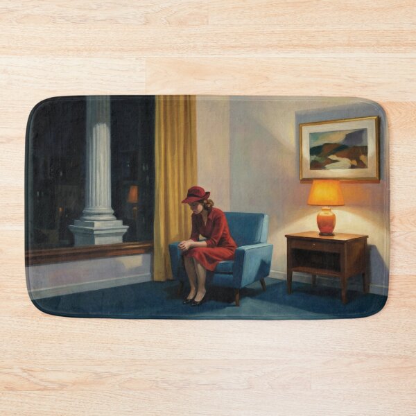 Item preview, Woman in Red by the Window designed and sold by Random Designs.
