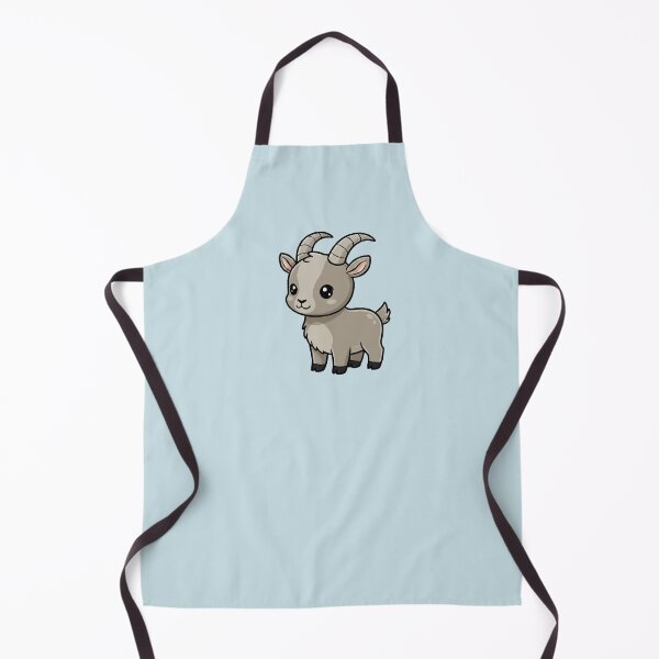 Item preview, Cute Baby Ibex Goat Cartoon With Big Eyes designed and sold by LightArt25.