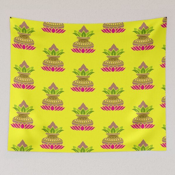 Item preview, Indian Religious Design – Sacred Hindu Pattern Art designed and sold by Harshit_Digital_Arts.
