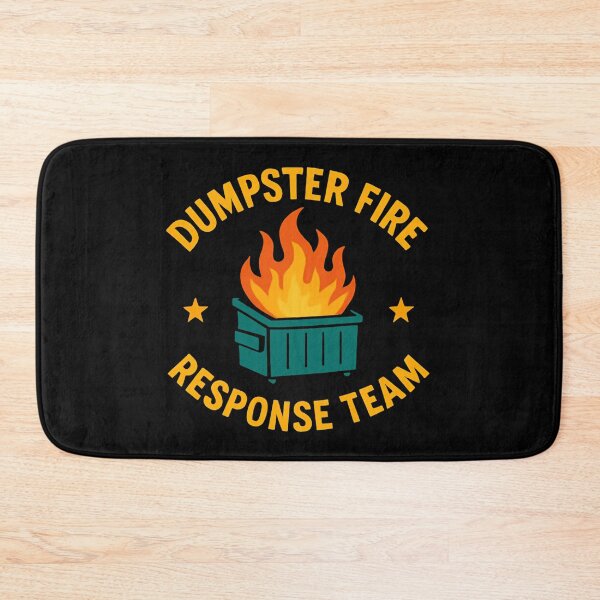 Item preview, Dumpster Fire Response Team Leader Commander of the Garbage Realm designed and sold by HumansStuck12.