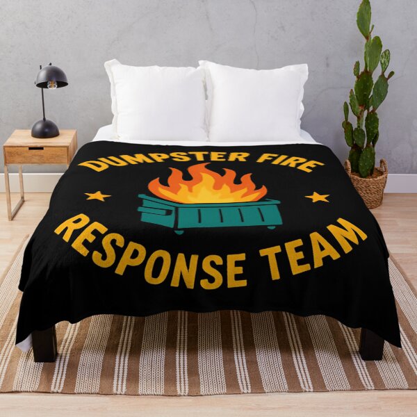 Item preview, Dumpster Fire Response Team Leader Commander of the Garbage Realm designed and sold by HumansStuck12.