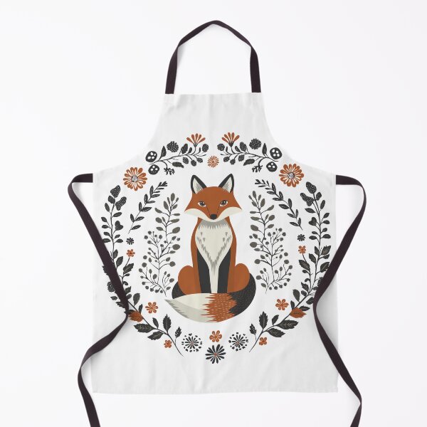 Item preview, Scandinavian folk art, Christmas Fox designed and sold by xiao xuans.