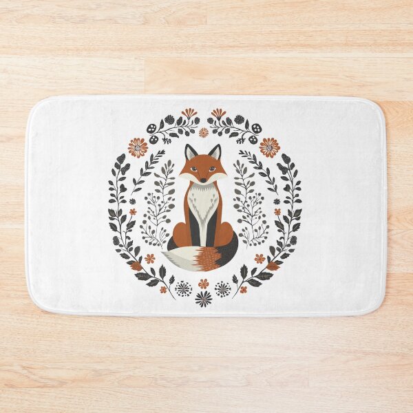 Item preview, Scandinavian folk art, Christmas Fox designed and sold by xiao xuans.