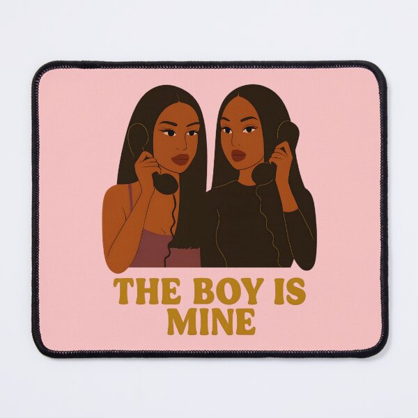 Item preview, The Boy Is Mine T-shirt (90s R&B) | Monica vs Brandy | Pop Culture Nostalgia Geek designed and sold by Artbesttopic.