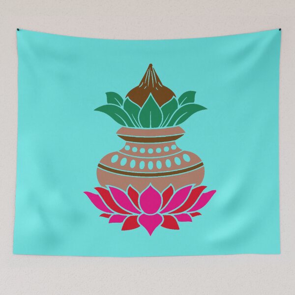 Item preview, Indian Religious Design – Sacred Hindu Pattern Art designed and sold by Harshit_Digital_Arts.
