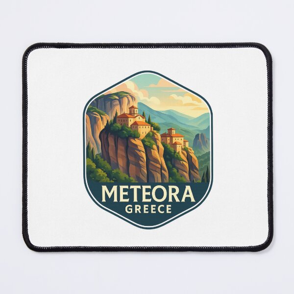 Item preview, Meteora Greece – Cliffside Monasteries of Thessaly designed and sold by Aryabek.