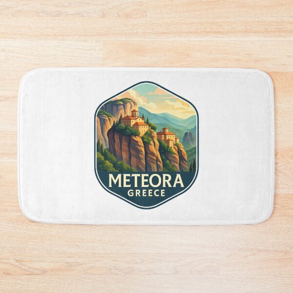 Item preview, Meteora Greece – Cliffside Monasteries of Thessaly designed and sold by Aryabek.