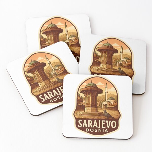 Item preview, Sarajevo Bosnia – Sebilj Fountain and Ottoman Architecture designed and sold by Aryabek.