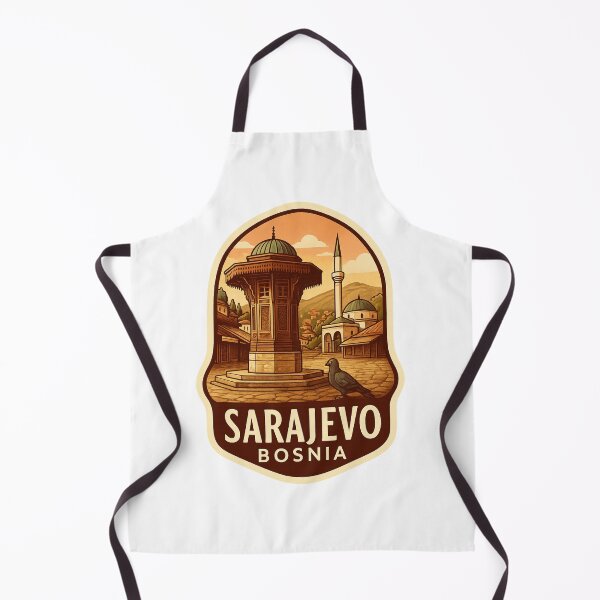 Item preview, Sarajevo Bosnia – Sebilj Fountain and Ottoman Architecture designed and sold by Aryabek.
