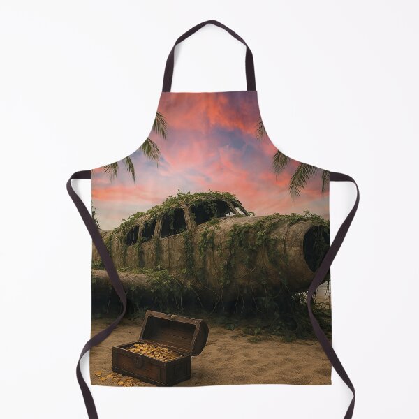 Item preview, Lost Places, lost airplane on the beach designed and sold by Mauswohn.