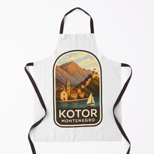 Item preview, Kotor Montenegro – Bay of Kotor with San Giovanni Fortress designed and sold by Aryabek.
