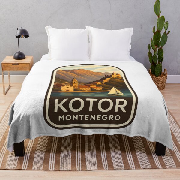 Item preview, Kotor Montenegro – Bay of Kotor with San Giovanni Fortress designed and sold by Aryabek.