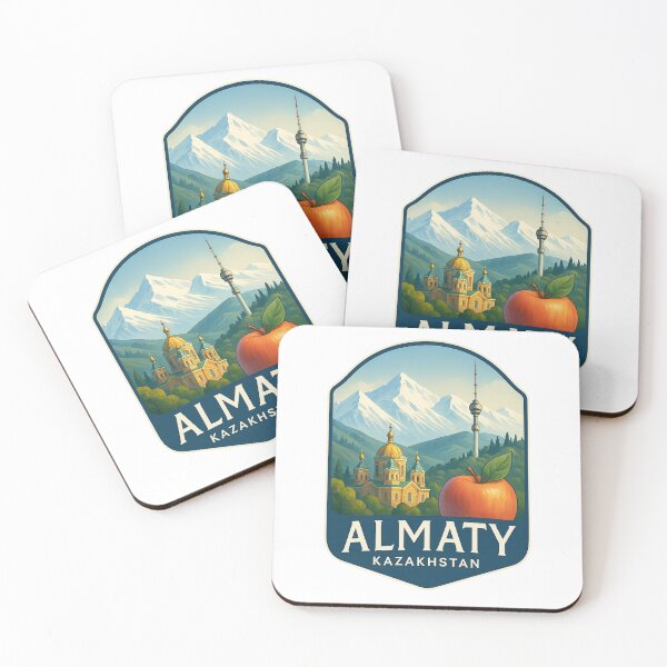 Item preview, Almaty Kazakhstan – Golden Apples and Tien Shan Peaks designed and sold by Aryabek.