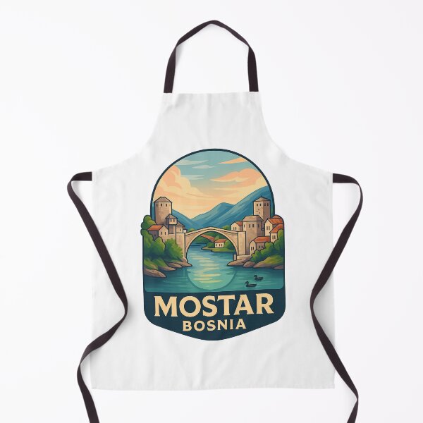 Item preview, Mostar Bosnia – Peaceful Waters beneath Stari Most designed and sold by Aryabek.