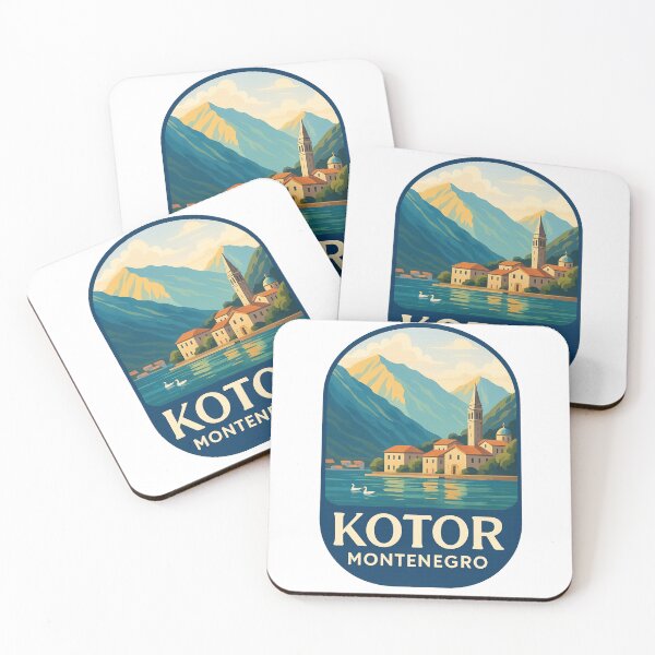 Item preview, Kotor Montenegro – Bay of Kotor with San Giovanni Fortress designed and sold by Aryabek.