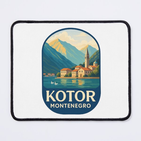 Item preview, Kotor Montenegro – Bay of Kotor with San Giovanni Fortress designed and sold by Aryabek.