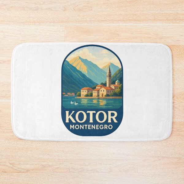 Item preview, Kotor Montenegro – Bay of Kotor with San Giovanni Fortress designed and sold by Aryabek.