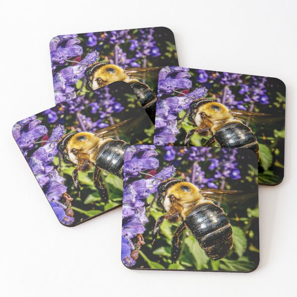 Item preview, Bee Drawn to the Violet Light designed and sold by Susarellis.