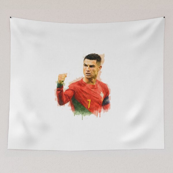 Item preview, CR7 Cristiano Ronaldo potrait a powerful moment artwork designed and sold by sabartgunpla.