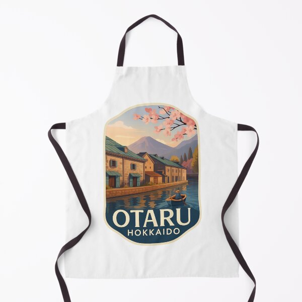 Item preview, Otaru Hokkaido – Romantic Canal Curve beneath Sakura designed and sold by Aryabek.